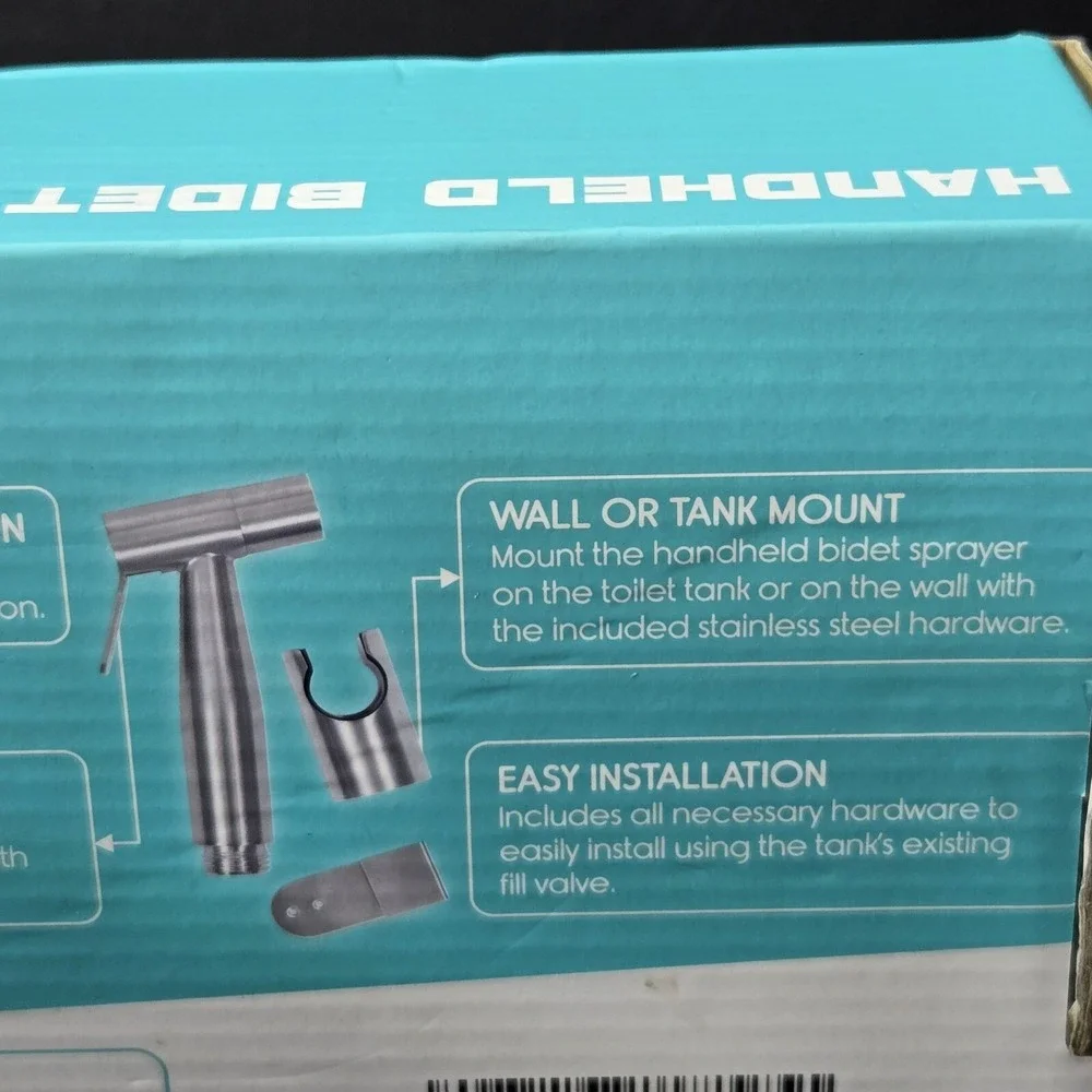 NEW VIVE Handheld Bidet Attachment Bathroom Accessories Toilet Nozzle NIB